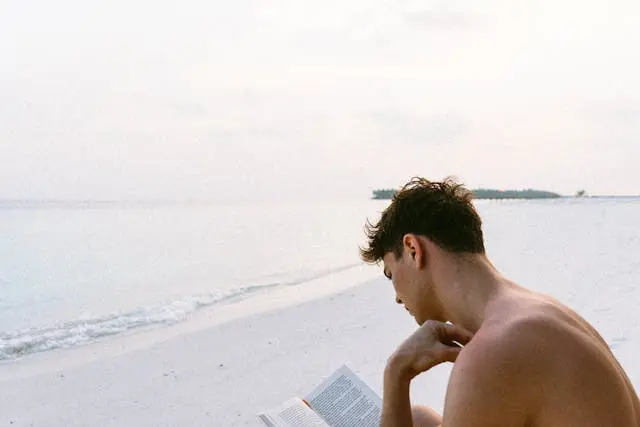 leisure reading boy